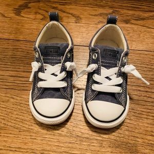 Converse toddler All Star Street Ox in Denim Size8